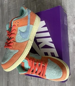 EU 42 Nike SB Dunk low Pro Premium Orange Emerald Rise DV5429-800 NEU - Bild 1 von 4