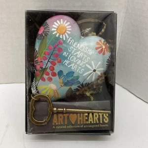 Art Hearts “Friendship Starts in Loving Hearts” by Demdaco - Picture 1 of 6