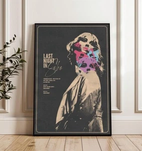 Last Night in Soho Movie Poster, Anya Taylor-Joy Print, Wall Art Decor Poster - Picture 1 of 4