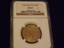 1950      Penny           Jamaica          NGC MS 64
