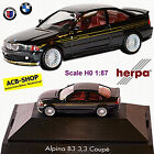 BMW Alpina B3 3.3 Coupe Basic BMW 3er E46 Black 1:87 Herpa 101165