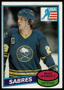 1980-81 O-Pee-Chee #127 Mike Ramsey - Picture 1 of 2