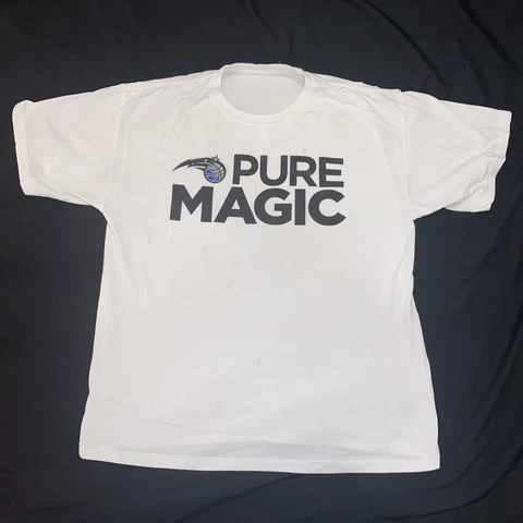 Vintage NBA Orlando Magic “Pure Magic” Rare Tee T-Shirt Mens Size XL *STAINS* Cover