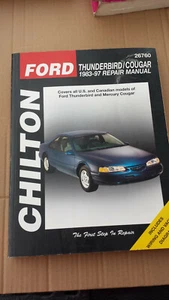 Chilton's Repair Manual 26760 Ford Thunderbird & Cougar, 1983-97  - Bild 1 von 2