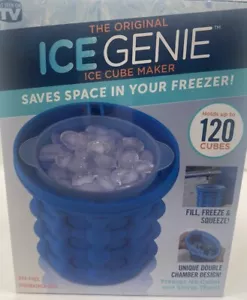 Original Ice Genie Ice Cube Maker Holds Up 120 Cubes Saves Space New Open Box - Picture 1 of 4