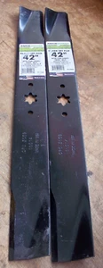 2 Max Power Blades Compatible With MTD 742-04308, 942-04308, 942-04312 - Picture 1 of 2
