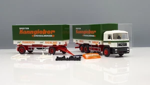 AWM 1:87 MAN F2000 Wechselpritschen-Hängerzug Spedition Kanngießer #212 (036) - Bild 1 von 7