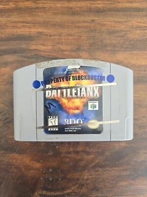BattleTanx (Nintendo 64 N64, 1998). Authentic. Tested And Working - Image 1 of 4