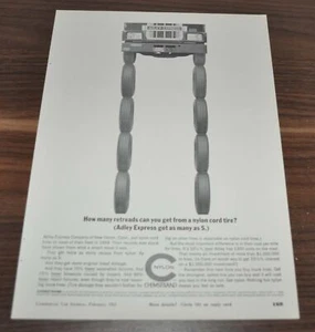 1963 Adley Express Chemstrand Studebaker Avanti Truck Ad - Picture 1 of 2