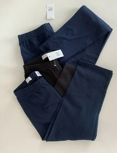 NWT! Lot of 3 Gap Girls Sz XL (12) Capri & Full Length Leggings Stretch Jersey - Picture 1 of 5