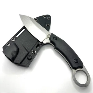 Lionsteel Karambit Fixed Knife Blade Camping Hunting Tactical Straight Knives AU - Picture 1 of 7