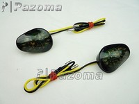 Smoke Turn Signals LED Flush Mount Indicators For 2003-2014 Yamaha YZF R1 R6 R6S