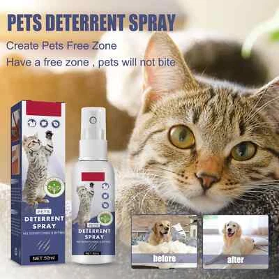 YEGBONG Deterrent Spray Natural Scratching Training Spray Protects Furniture! | BB 6/26