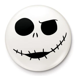 Pesadilla antes de Navidad - Jack Skull - Botón de enchufe Ø2,5 cm - Imagen 1 de 1