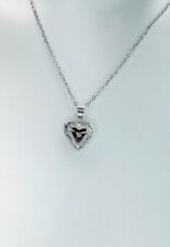 valentines day gift GORGEOUS STAINLESS STEEL HEART LOCKET NECKLACE NWOT