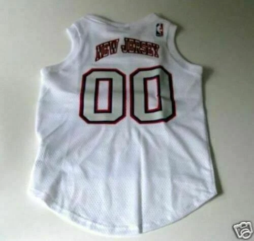 NJ NUEVA CAMISETA NETS PERRO GATO MASCOTA CAMISETA BALONCESTO MEDIANA GRANDE XL EXTRA GRANDE Foto 1 de 1