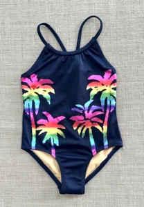CREWCUTS Girls' one-piece swimsuit SIZE 2 years NEW WITH TAG - Picture 1 of 12