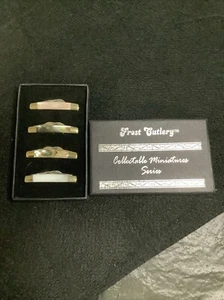 Frost Cutlery Collectable Miniatures Series 4 small knives with pearl grip - Picture 1 of 1