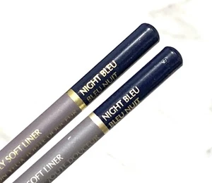 2X Loreal Le Grand Kohl Perfectly Soft Liner ~ Night Bleu dark blue full size - Picture 1 of 2