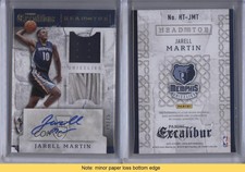 2015-16 Panini Excalibur Head-to-Toe Signatures /75 Jarell Martin Rookie Auto RC