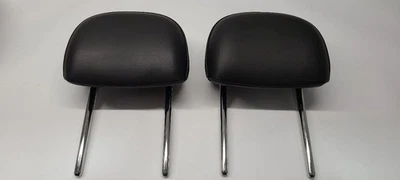 2013 14 15 2016 CHEVROLET MALIBU RH RIGHT LEFT LH REAR HEADREST SET BLACK  - Image 1 of 4