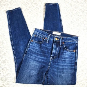 Madewell Dark Wash High Rise Skinny Jeans Size 25 - Picture 1 of 4