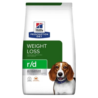HILL'S Prescription Diet Canine R/D Huhn 4 kg Hundefutter - Bild 1 von 4