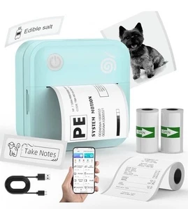 Label Maker - Portable Thermal Label Printer, Bluetooth Label Maker - Picture 1 of 6