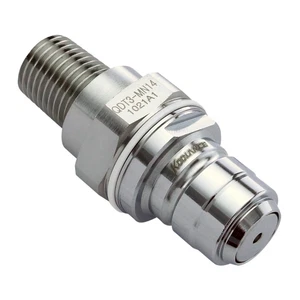 QDT3 EPDM Male Quick Disconnect No-Spill Coupling, Male Threaded, 1/4 NPT - Picture 1 of 1