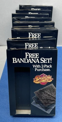 Juego de pañuelos promocionales Dakota Cigarettes 1991 de colección 10 paquetes - 30 - Bandana's Foto 1 de 4