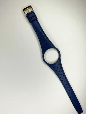 FOR OMEGA Omega cinturino dinamico in pelle cinturino per orologio blu