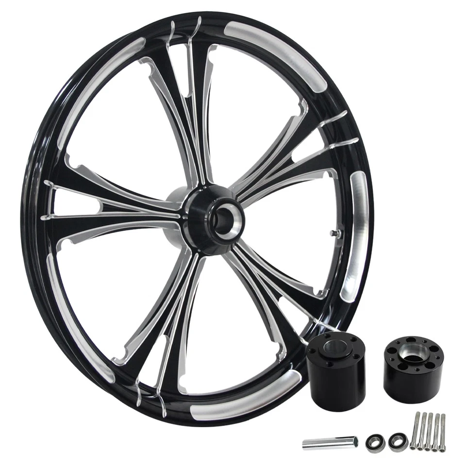 21"/23"/26"/30"/32" Front Wheel CNC Forged Custom For Harley ABS Non-ABS Models - Изображение 1 из 4