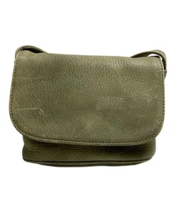 COACH Leather Shoulder Bag olive 4946 - Picture 1 of 10
