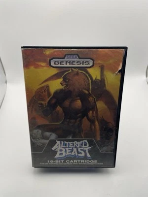 Altered Beast (Sega Genesis, 1989) Box & Cart Only - See Pics Of Cart! - Image 1 of 4
