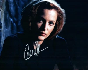 Foto firmata Gillian Anderson 8x10 autografata con certificato di autenticità - Foto 1 di 1