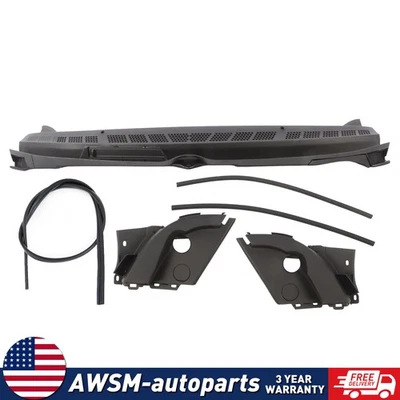 For Honda Civic 2006-2011 Windshield Cowl Cover wiper Arm Trim CoverPanel kit - Image 1 of 4