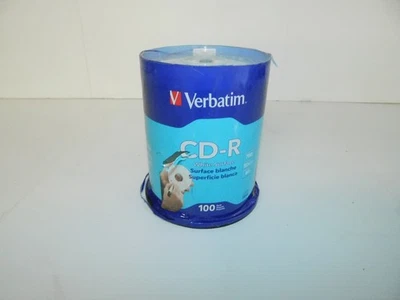 Verbatim CD-R Weiße Oberfläche - Neu Offene Box (MIQ51) - Bild 1 von 3