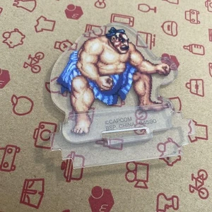 Ichibankuji Street Fighter G Prize Acrylic Stand Edmond Honda - Picture 1 of 1
