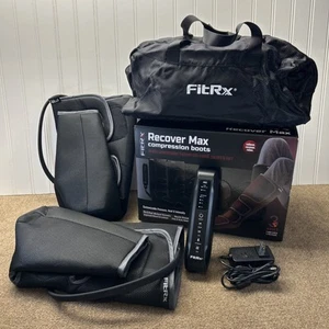 FitRx Recover Max Air Compression Boot Massager with Heated Air Pressure - Picture 1 of 12