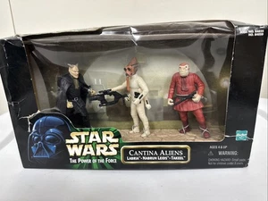 🔥Sealed New Star Wars Power Of The Force Cantina Aliens Action Figures NIB - Picture 1 of 10