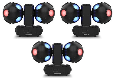 3) Chauvet DJ Cosmos HP RGBW LED DMX Beam/Strobe Dance Floor Effect Party Lights - Image 1 of 4