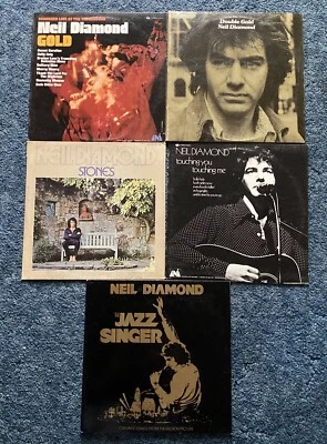Neil Diamond Bundle Pack Lot of 5Vinyl Records Collection See Description - Image 1 of 4
