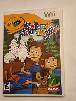 ⚡️ Crayola Colorful Journey (Nintendo Wii, 2009) Clean Tested Working ⚡️ - Image 1 of 4
