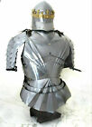 New Half Armor Suit Reenactment Medieval Gothic Jacket With Medieval Helmet LARP