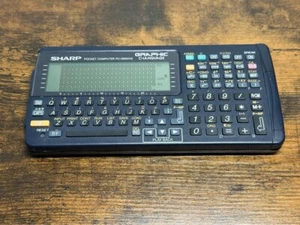Calculatrice de fonction Sharp Pocket Computer PC G850V testée - Photo 1/4