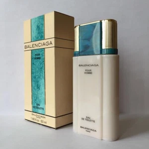 Men BALENCIAGA POUR HOMME 1.66 Oz  50ML EDT VINTAGE New in Box - Picture 1 of 1