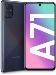Samsung Galaxy A71 SM-A716U 128GB 5G LTE GSM Unlocked Prism Black Very Good