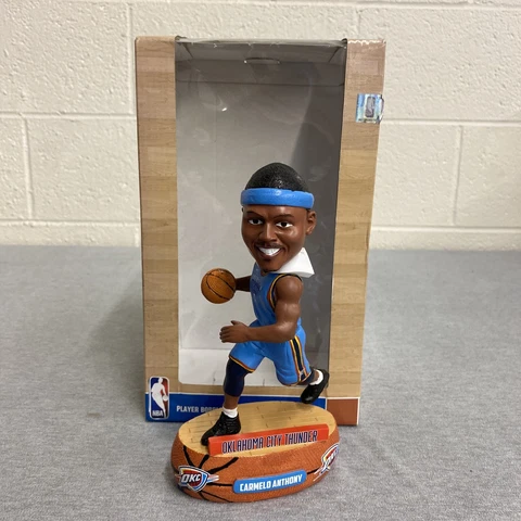 Carmelo Anthony Oklahoma City Thunder Baller Special Edition Bobblehead NBA Cover