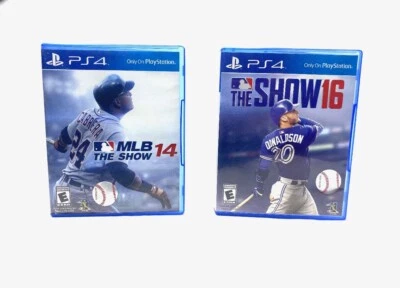 Two Game Bundle- MLB 14 and MLB 16: The Show (Sony, PlayStation 4) - Image 1 of 3