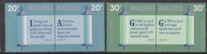 (K202-47) 1980 Nauru set of 4stamps Christmas (BJ) - Picture 1 of 1